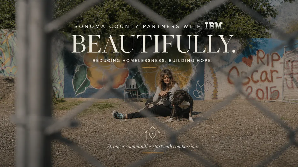 IBM × Sonoma County — Corporate production still